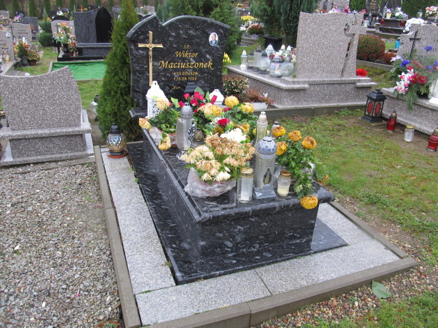 Grób Wiktor Maciuszonek