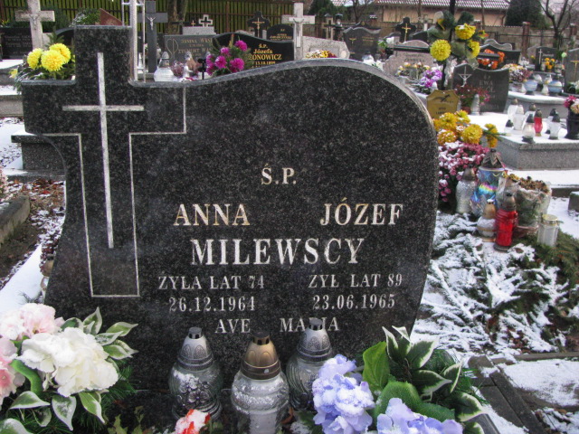Anna Milewska Pasłęk - Grobonet - Wyszukiwarka osób pochowanych