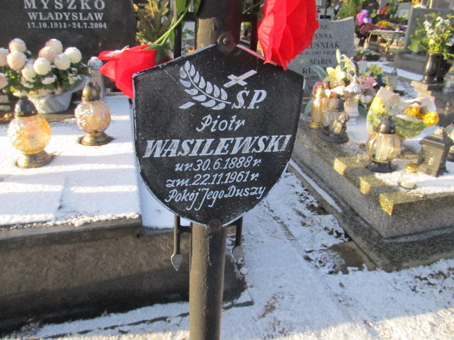 Piotr Wasilewski 1888 Pasłęk - Grobonet - Wyszukiwarka osób pochowanych