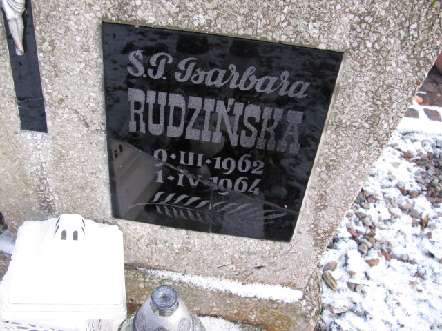 Barbara Rudzińska 1962 Pasłęk - Grobonet - Wyszukiwarka osób pochowanych