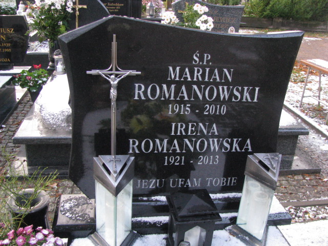 Marian Romanowski 1915 Pasłęk - Grobonet - Wyszukiwarka osób pochowanych