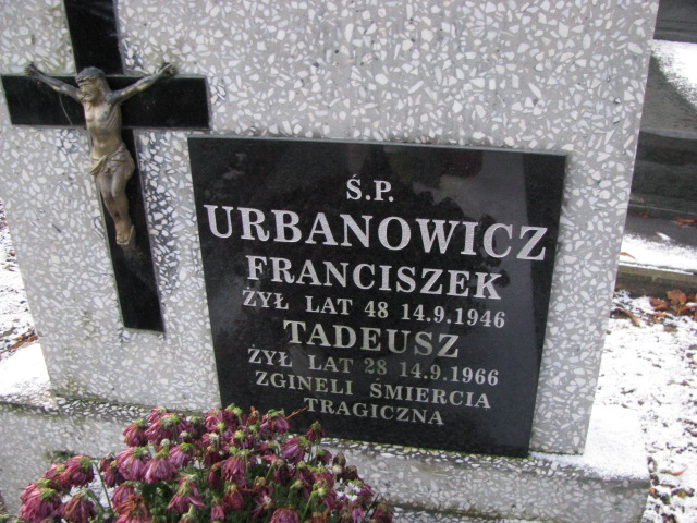 Franciszek Urbanowicz Pasłęk - Grobonet - Wyszukiwarka osób pochowanych